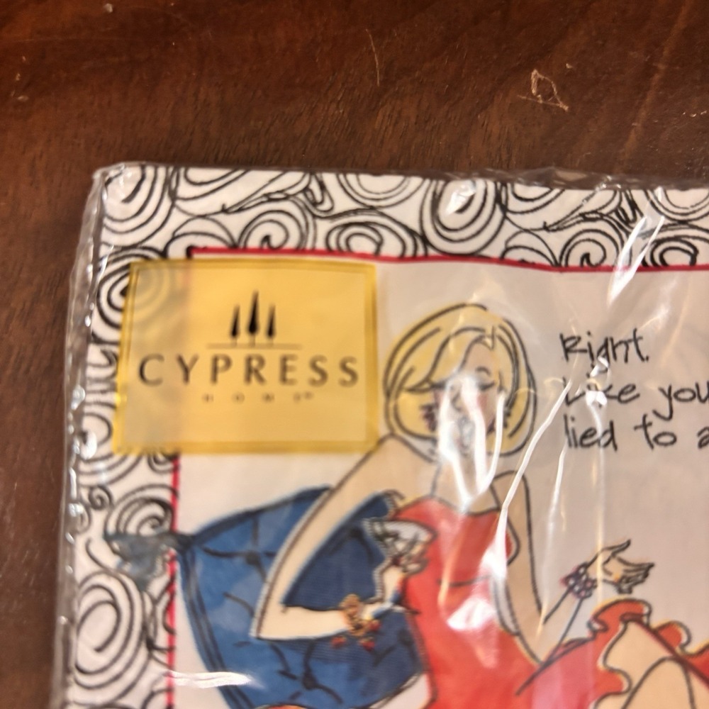 Cypress Home Cocktail Napkins Grand Jury Humor Funny Party Set 3 New Sealed